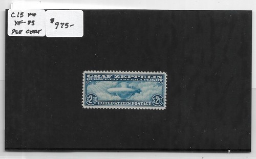 $2.60 Zeppelin, Sc # C15, MNH, XF W/PSE Cert (64486)