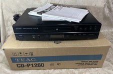 Teac CD-P1260 CD Player - Hi Fi Seperate - Boxed and Working - NO Remote