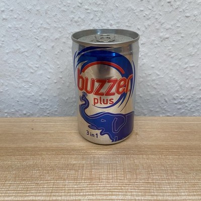 2012 150ml Buzzer Plus Energy Drink Turkey Can Collection Soda Rare Old Small