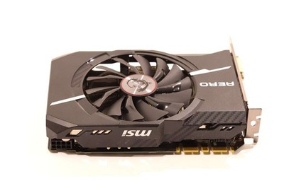 MSI GeForce GTX 1050 Ti AERO ITX 4GB GDDR5 PCIe Graphics Card P/N