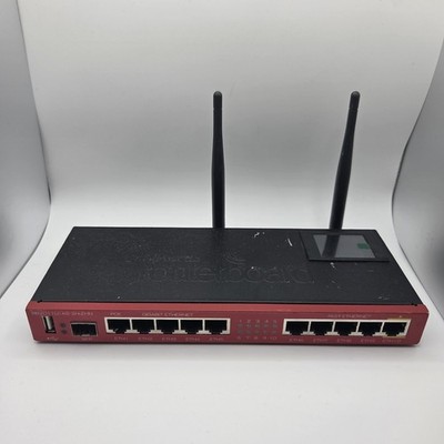 Mikrotik Routerboard RB2011UiAS-2HnD-IN Ethernet Router W/ Power Supply - Parts