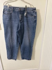 Lane Bryant Mid Rise Boyfriend Jeans New With Tags Women's Size 16