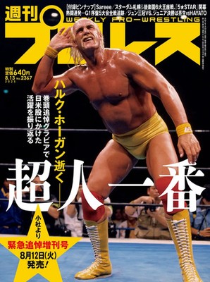 Weekly Pro-Wrestling No.2367 August 1325 Hulk Hogan Tribute Stardom G1 Climax