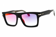 CARRERA 305 S 0807 YB Sunglasses Black Frame Blush Red Lenses 54mm