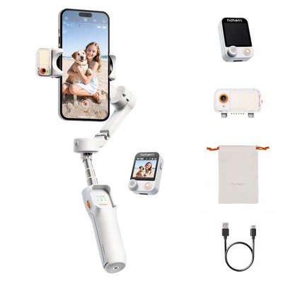 Hohem iSteady V3 Ultra Gimbal-Stabilisator mit AI-Tracking für iPhone-Smartphone
