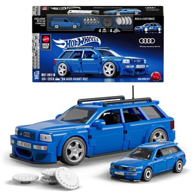 Mattel Brick Shop 94 Audi RS2 Avant Hot Wheels 