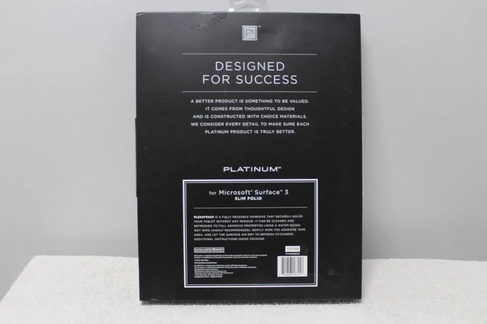 Microsoft Surface 3 Case-Gray-PT Platinum-Brand New in Box - Image 2 of 4