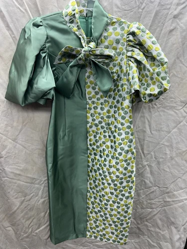 CHANEL ABITO CHANCELLE LUNGHEZZA 42" TAGLIA 18 NUOVO CON ETICHETTA VENDITA AL DETTAGLIO$189 FODERATO 