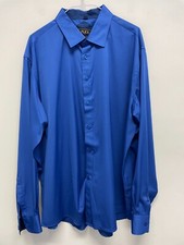 FLEX MENS LS SHIRT IN BLUE SIZE 2XL BNWOT S082 