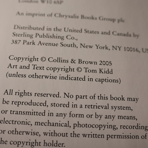 Kiddography: The Art & Life of Tom Kidd 128pg HC/DJ Paper Tiger Fantasy Art Book - Picture 6 of 7
