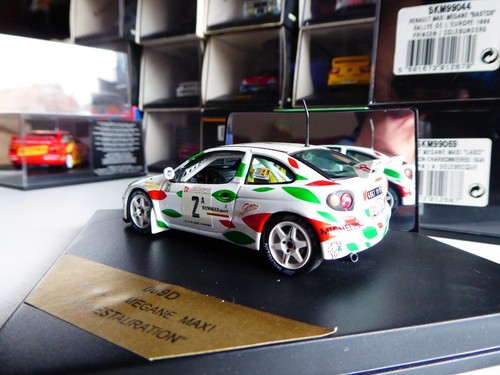 1/43 Vitesse - Skid Renault Megane Maxi Gam-Restaurat. #2 Pays Du Gier 1996 Polo - Imagen 5 de 7