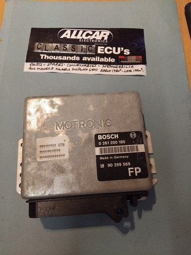 Vauxhall Astra GTE 2.0 16V C20XE Steuergerät 0261200185 90299569 FP