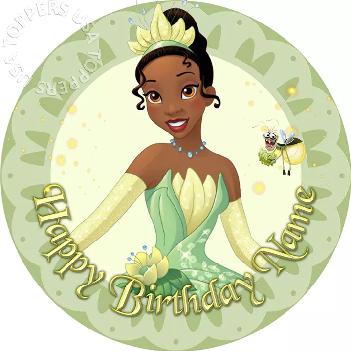 Disney Princess Cake Toppers Tiana Cupcake Toppers Printable Download