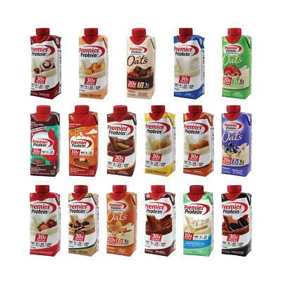 Premier Protein Shake Sampler Variety | 10 Pack Of Different Assorted Flavors...