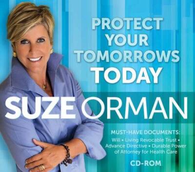 Protect Your Tomorrows Today - CD-ROM By Suze Orman - VERY GOOD