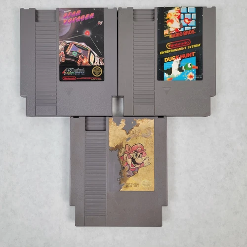 Nintendo NES - Super Mario Bros 3, Star Voyager, Super Mario Bros. & Duck Hunt