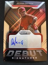2022 Panini Prizm - Debut Signatures #DS-OO Oliver Ortega (AU, RC