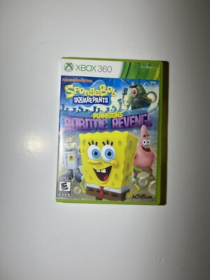 SpongeBob SquarePants: Plankton's Robotic Revenge (Microsoft Xbox 360, 2013)