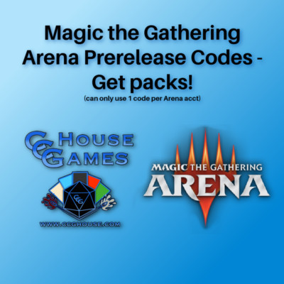MTGA MTG Arena Prerelease Codes 6 Booster Packs Choose Your Own Set *CCGHouse*