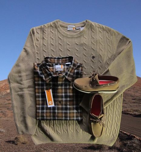 Timberland, suéter, lana de cordero, patrón de trenza, XXL, 3XL, - Imagen 13 de 26