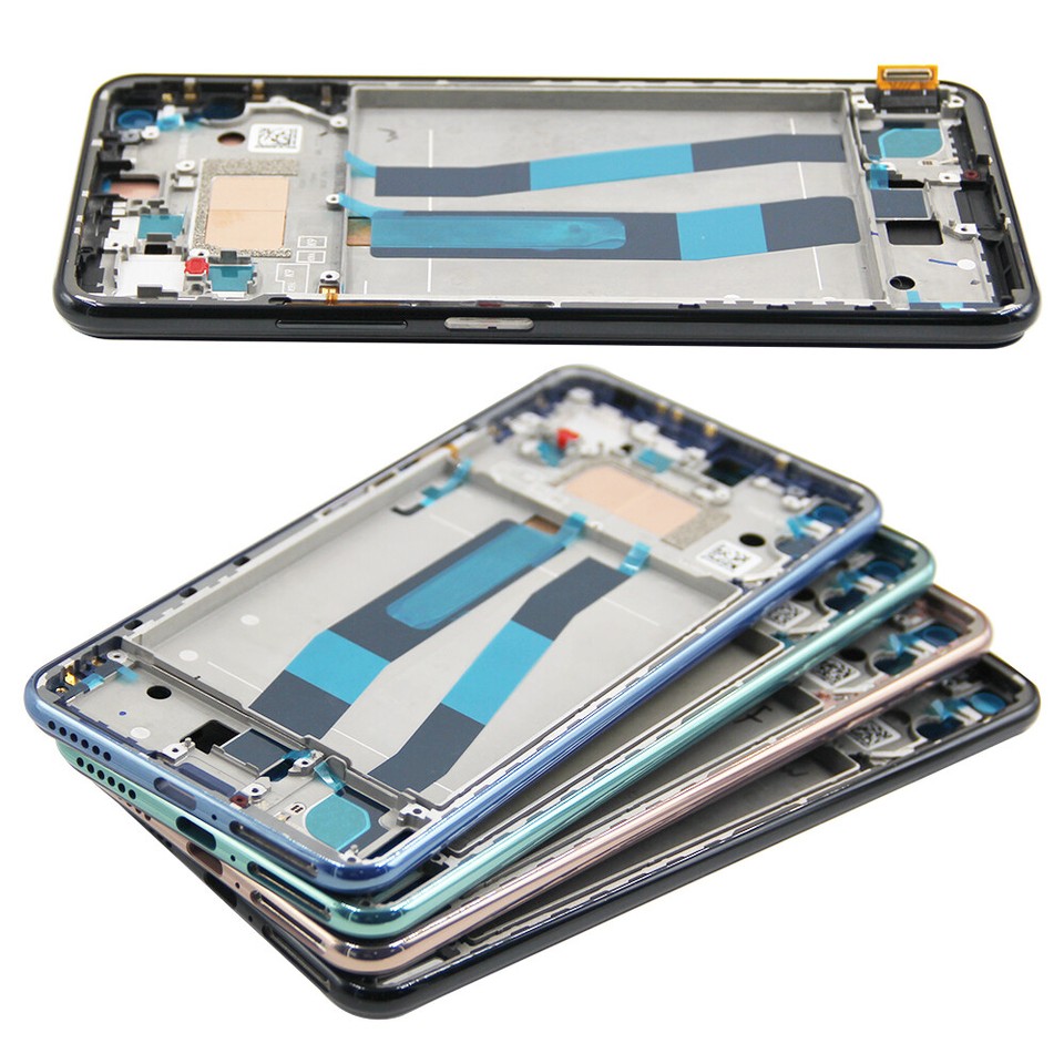 Display LCD Originale Con Frame Per Xiaomi Mi 11 Lite 4G / 5G / NE (M2101K9AG) - Colori Blu, Nero, Verde - Foto 5