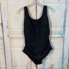 DACI Women  s Black One Piece Swimsuit Tummy Control Ruching NWT Size XL NWT