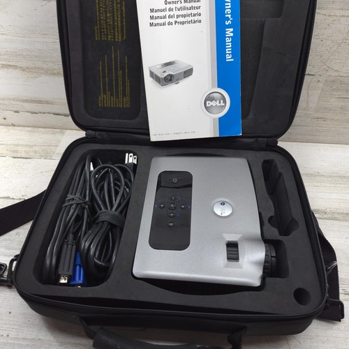 Dell 3400MP DLP Portable Projector w/ Video & Power Cable 107 Hrs NO Remote - Picture 2 of 12