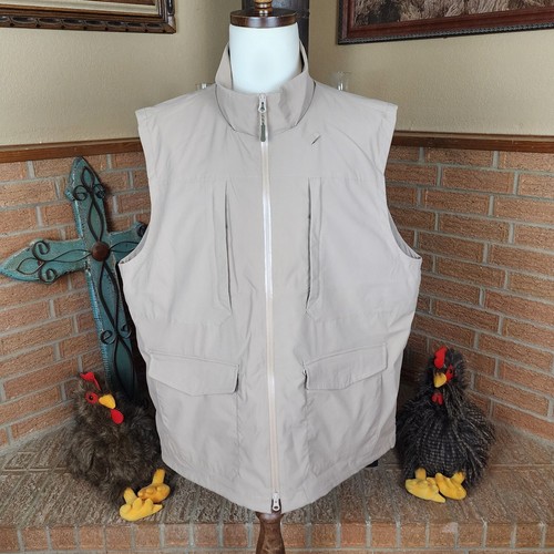 Orvis Curious Traveler 2-way Front Zip Fishing Hunting Outdoor Vest XXL