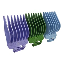 #6-#8 set Wahl Color Pro Clipper Guide Comb Guard Set 3/4-1 inch 19-25mm New OEM