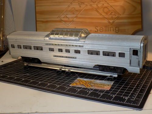 O-gauge Lionel Cupola Streamlineata Silver Range 2532 illuminato (S052208) - Foto 9 di 12