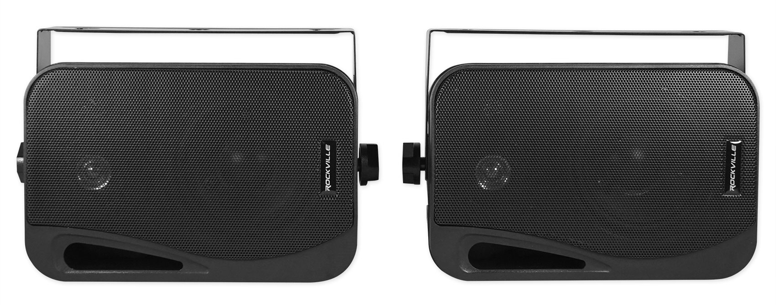 10 Rockville HP4S-8 Black 4 Морские коробчатые колонки с поворотным кронштейном для лодок