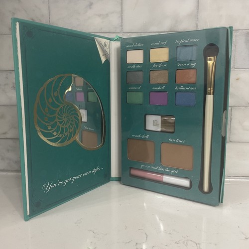 ELF Cosmetics Disney Ariel Makeup Palette Beauty Book Treasure Within - Picture 3 of 4