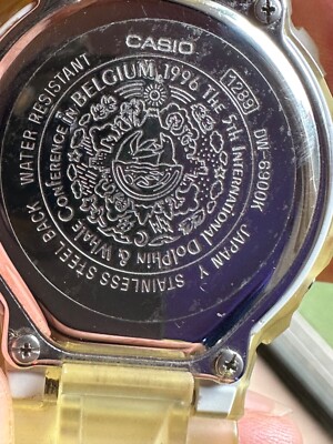 Casio G-Shock Dw-6900K 1996 ICERC Rare Limited edition love the