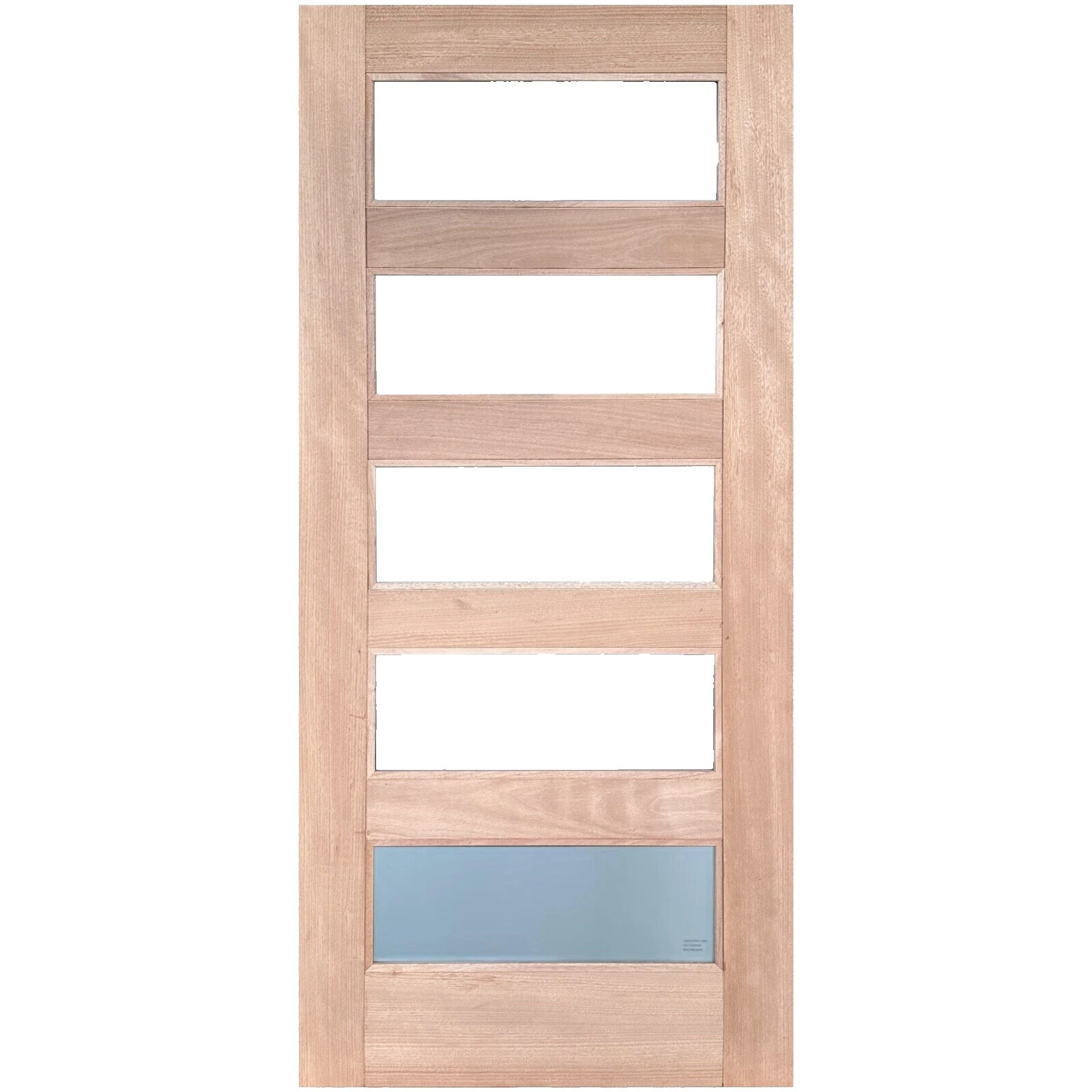 Puerta de vidrio regular de Madera puertas en el hogar