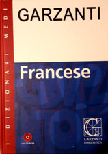 Dizionario Medio Garzanti Italiano Francese Francese Italiano Con CD Rom Nuovo
