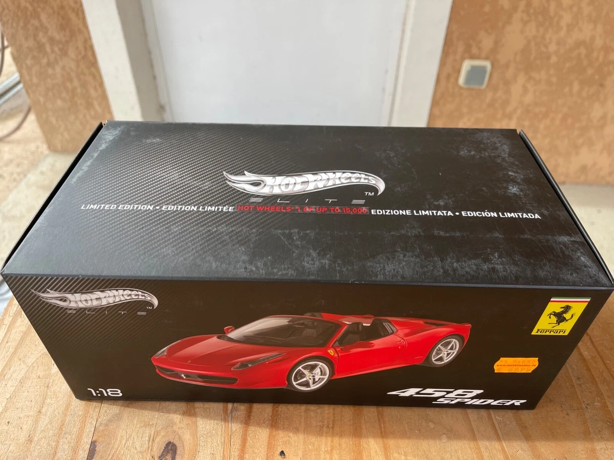 HOT WHEELS ELITE Ferrari 599XX #3 Rouge 1/43 T6263 EUR 36,32 - FR