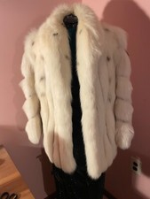 Saga Saga Fox Coat - Womens Small - Fur Jacket W Pockets