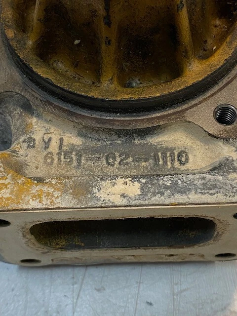 Bomba de agua para cargadora de ruedas Komatsu 6151-62-1110 Foto 3 de 4