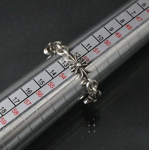 Chrome Hearts Tiny E CH Plus Ring Men's Silver SV925 US 6.5 Chrome Hearts Tiny E CH Plus Ring Men's Silver SV925 US 6.5