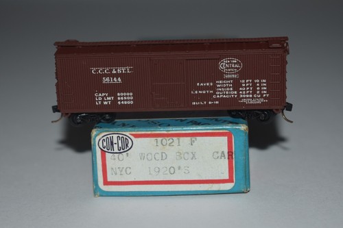 Spur N Con-Cor New York Central 40' Single Door Boxcar C50541