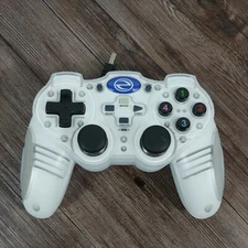 Game Elements Recoil PC Gaming White Retractable USB Wired Controller GGE909