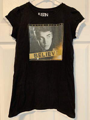 Justin Bieber Believe Tour Tシャツ mサイズ JUSTIN BIEBER BELIEVE