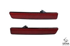 2x Reflektor für Fiat Doblo 263 Opel Combo Rückstrahler Stoßstange Hinten L+R