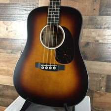 Martin D JR-10E Acoustic-Electric Bass Burst, Gig Bag, Free Ship, 838