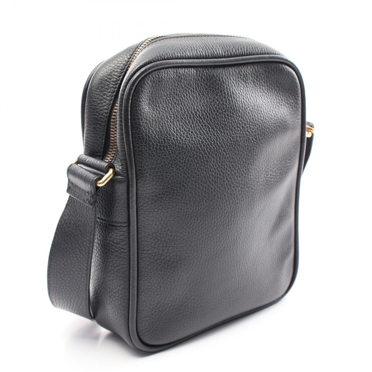 GUCCI Gucci print Shoulder Bag 523591 leather Black GUCCI Gucci print Shoulder Bag 523591 leather Black