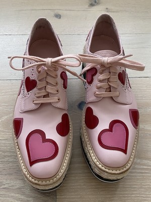 prada heart flats