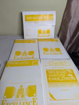 Vtg 1997 SBCCI Mechanical Principles And Code Applications Course Materials 