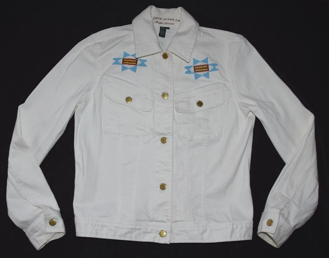 Ralph Lauren Denim White Coats, Jackets & Vests for Women for sale