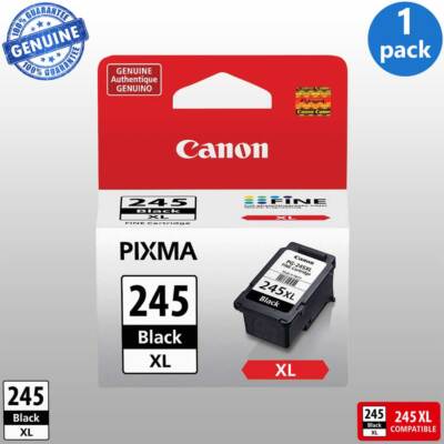 Canon PG 243 245 245XL XL Black Ink Cartridge TR4522 MG2522 TS3322