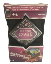 MERGE CUBE Fun Educational Augmented Reality VR STEM Kids Toy Game Hologram NEW!